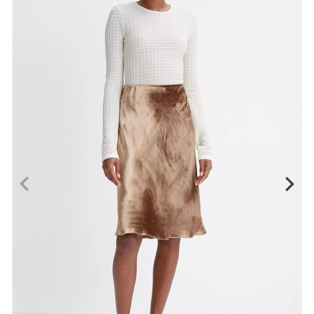 Brand new with tags Vince Velvet Slip Skirt size S